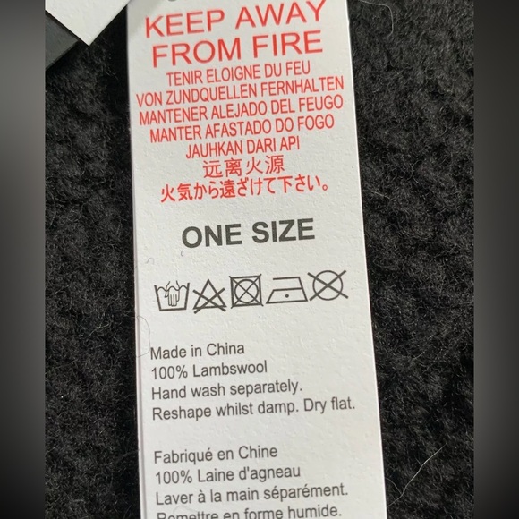 Topman Lambswool Scarf - Picture 4 of 4